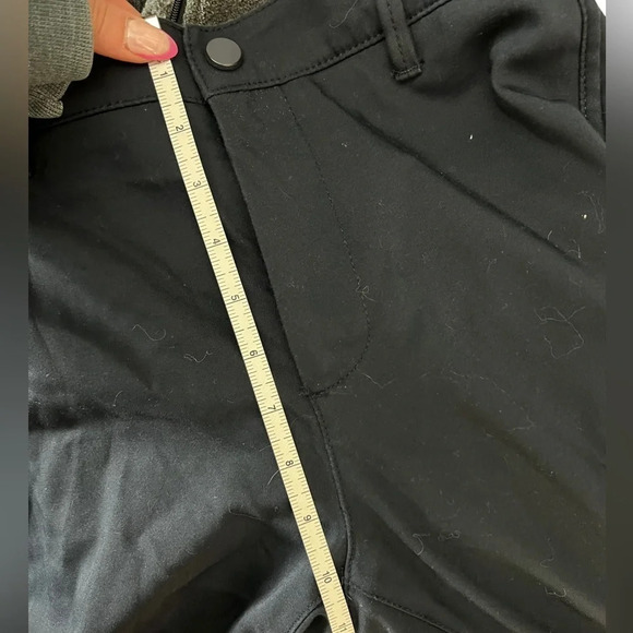 Zara • Navy Chino Textured Waistband Pants - Picture 7 of 7